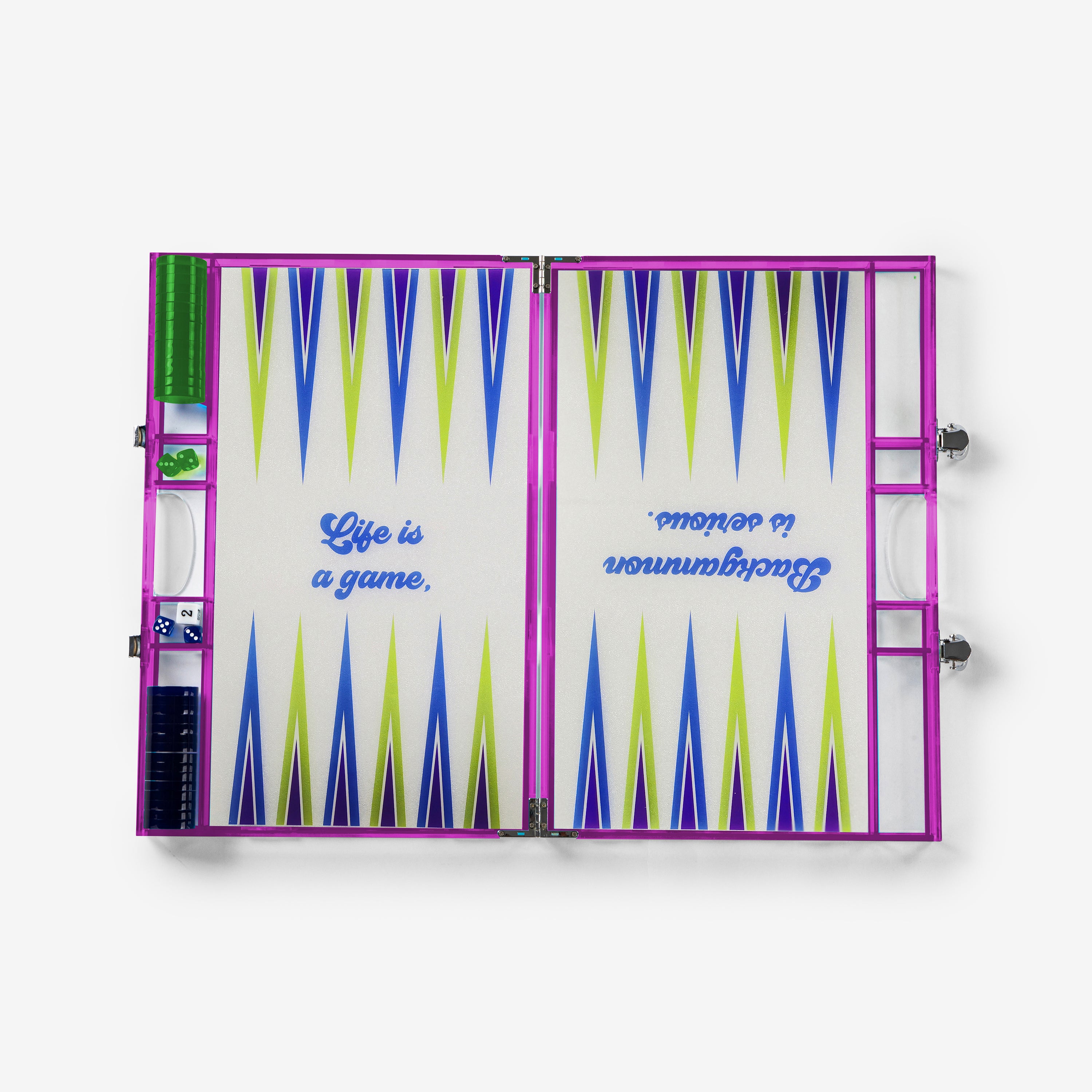 Life is a Game Backgammon