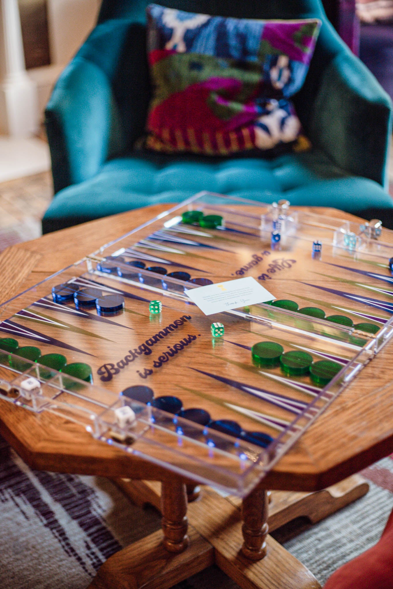 Life is a Game Backgammon