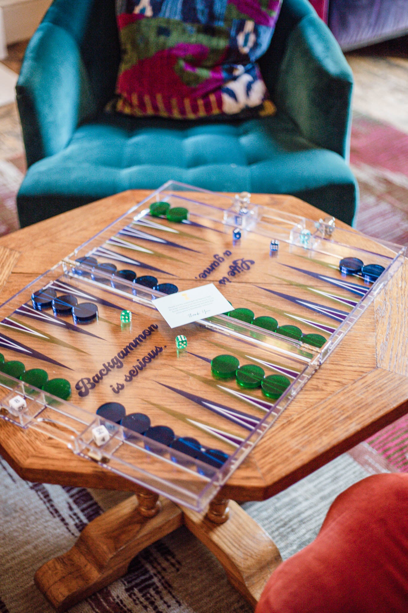 Life is a Game Backgammon