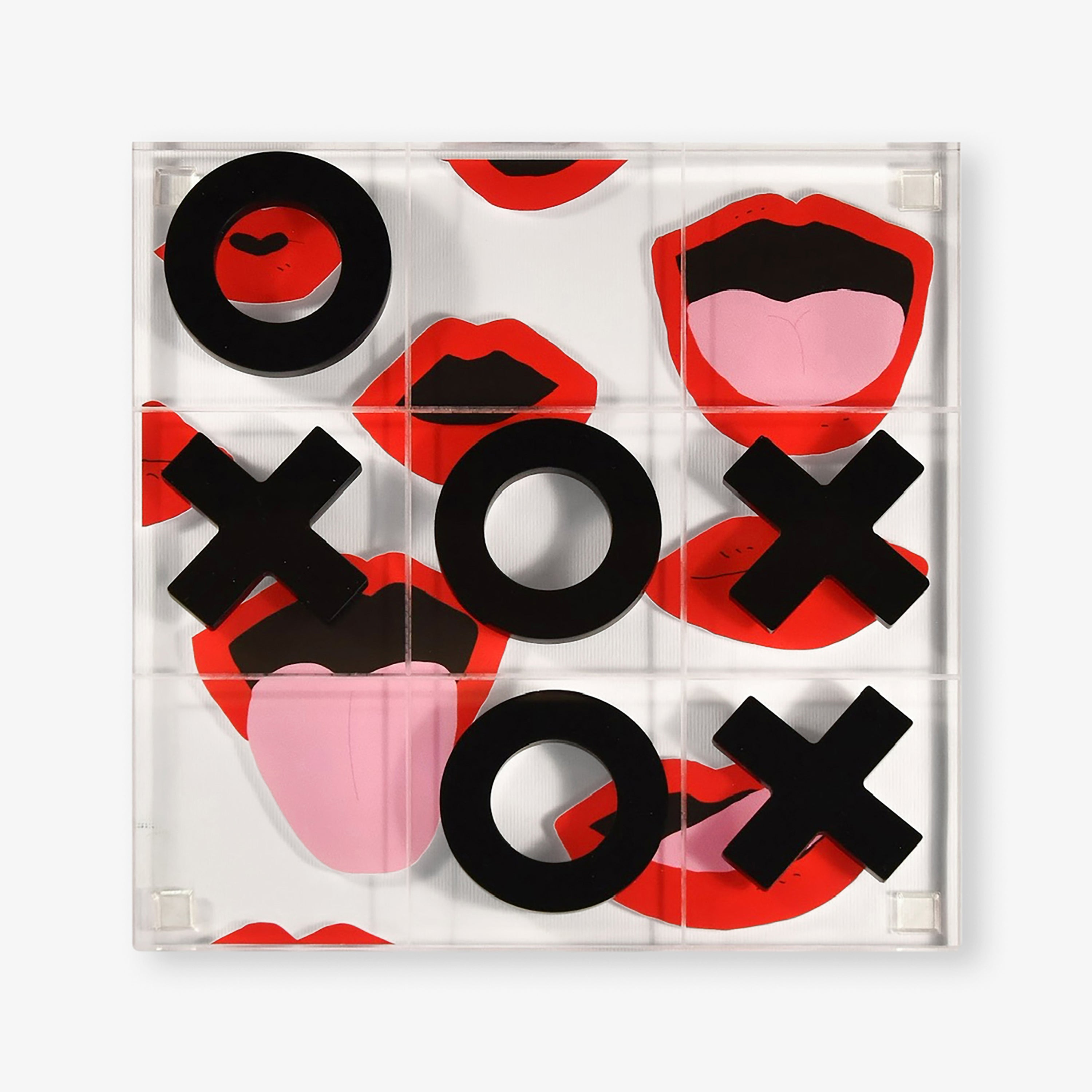 Kiss Me Tic Tac Toe
