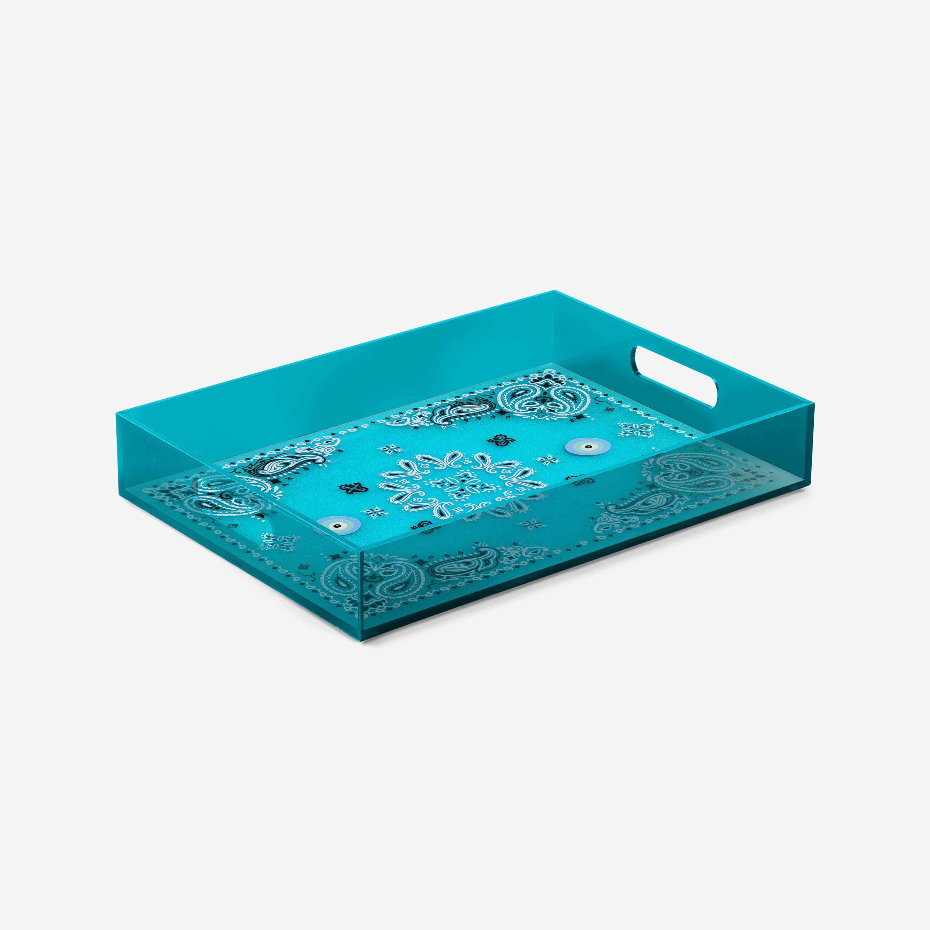 Blue Bandana Tray