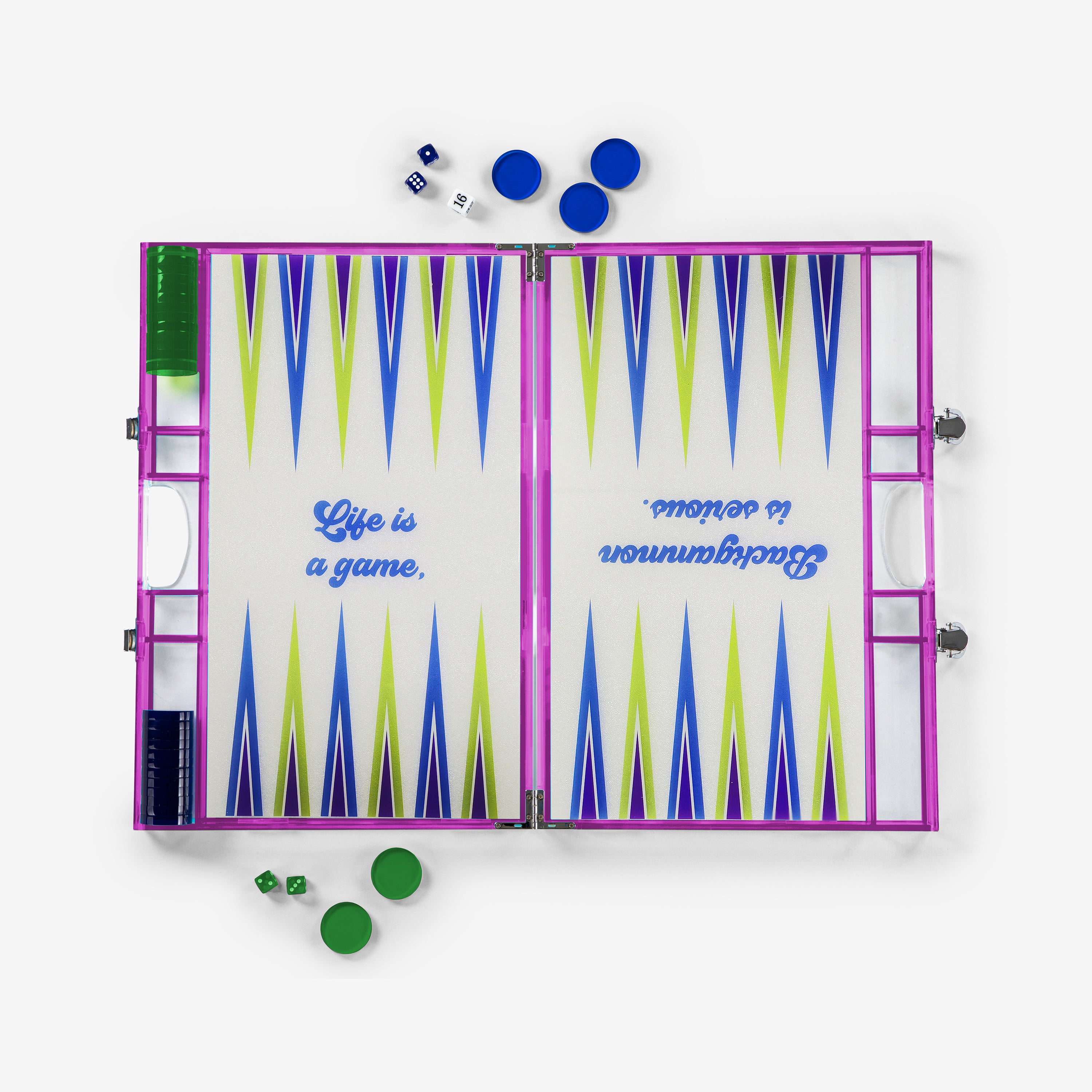 Life is a Game Backgammon