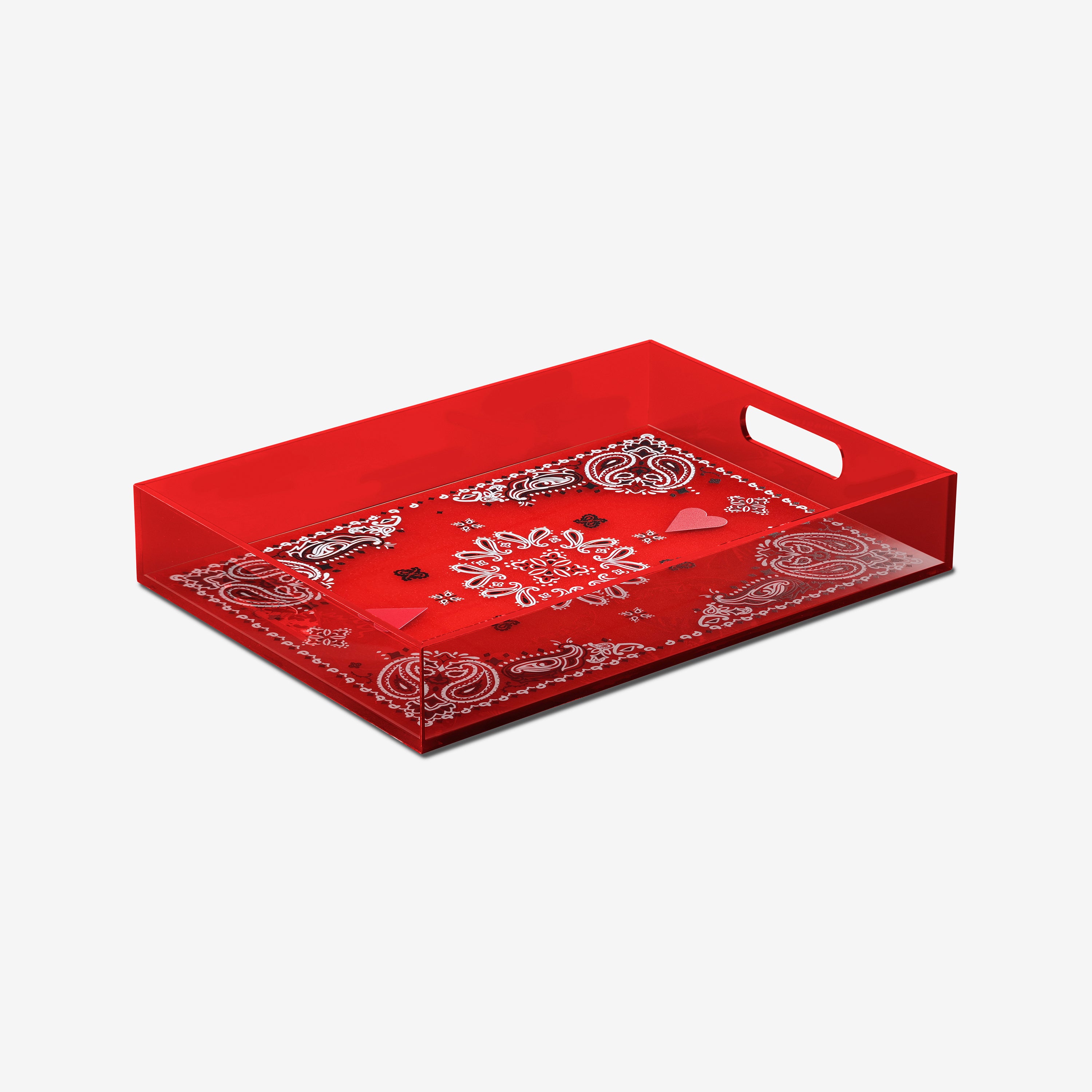 Red Bandana Tray